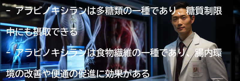 アラビノキシランの特徴と効果の要点まとめ