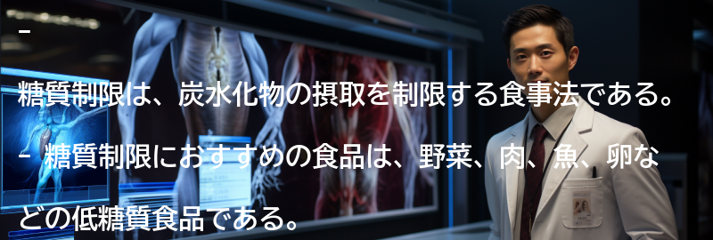糖質制限におすすめの食品と注意点の要点まとめ