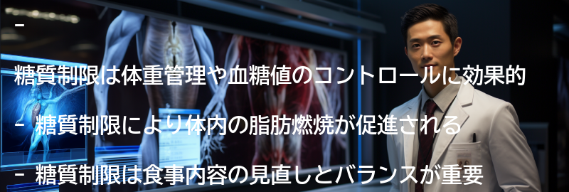 糖質制限の効果の要点まとめ