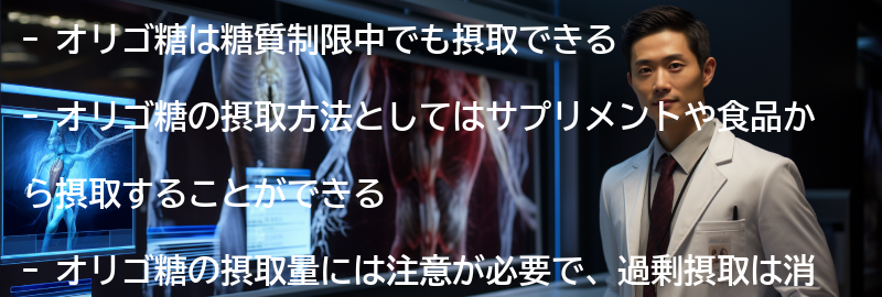 オリゴ糖の摂取方法と注意点の要点まとめ