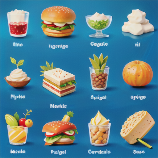 N-アセチルムラミン酸を含む食品の例