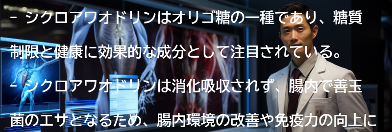 シクロアワオドリンとは何か?の要点まとめ
