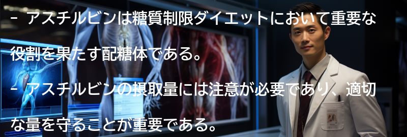 アスチルビンの摂取量の注意点の要点まとめ