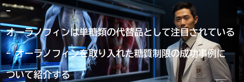 オーラノフィンを取り入れた糖質制限の成功事例の要点まとめ