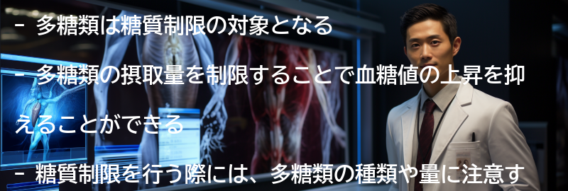 多糖類の糖質制限への影響の要点まとめ