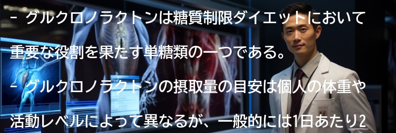 グルクロノラクトンの摂取量の目安の要点まとめ