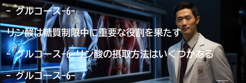 グルコース-6-リン酸を摂取する方法の要点まとめ