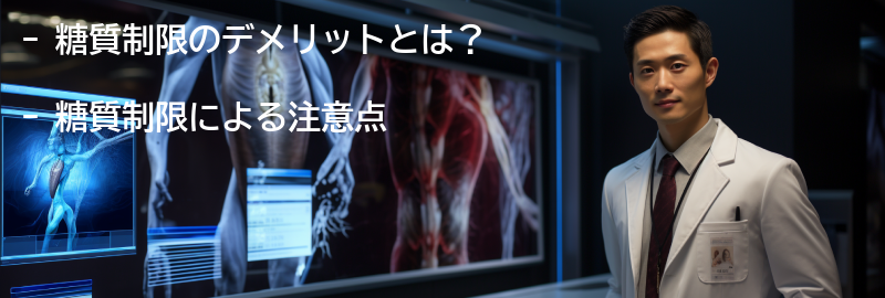 糖質制限のデメリットと注意点の要点まとめ