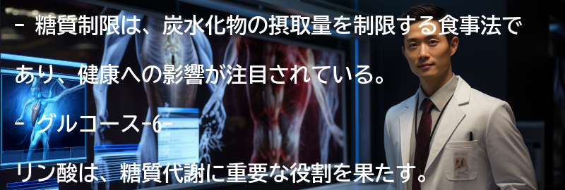 糖質制限と健康への影響の要点まとめ