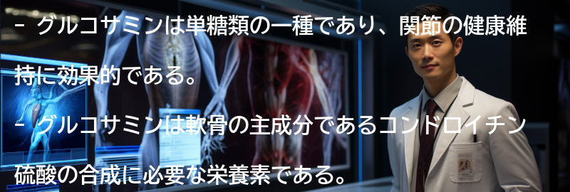 グルコサミンとはの要点まとめ