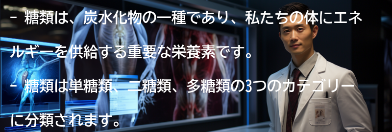 糖類とはどのようなものか?の要点まとめ