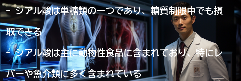シアル酸の摂取方法の要点まとめ