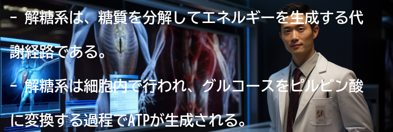 解糖系とは何か?の要点まとめ