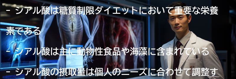 シアル酸を含む食品の紹介の要点まとめ