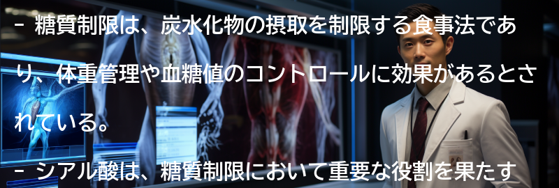 糖質制限とシアル酸の関係の要点まとめ