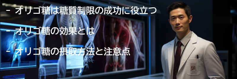 オリゴ糖を活用した糖質制限の成功事例の要点まとめ