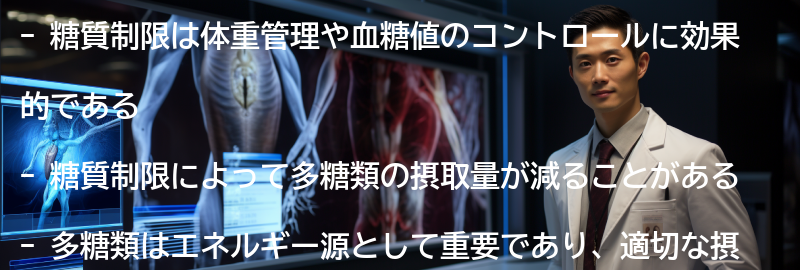 糖質制限が健康に与える影響の要点まとめ