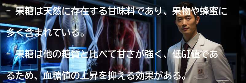 果糖の特徴と影響の要点まとめ