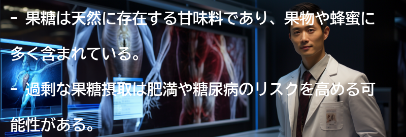 果糖と健康への影響の要点まとめ