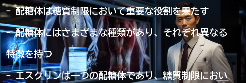 配糖体の種類と特徴の要点まとめ