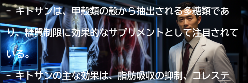 キトサンの効果とはの要点まとめ