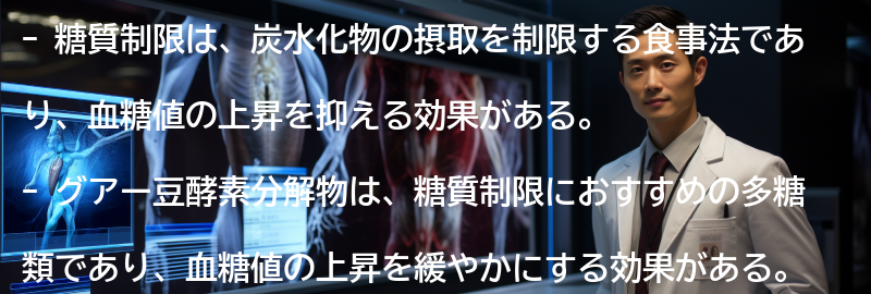 糖質制限とは何か?の要点まとめ