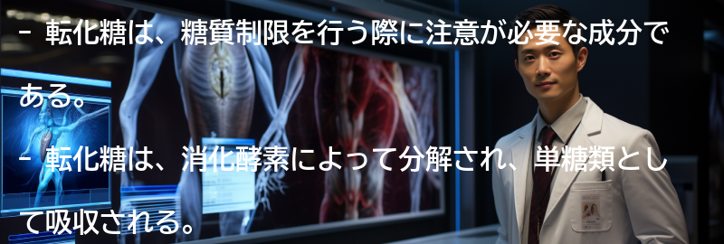 転化糖の特徴と影響の要点まとめ