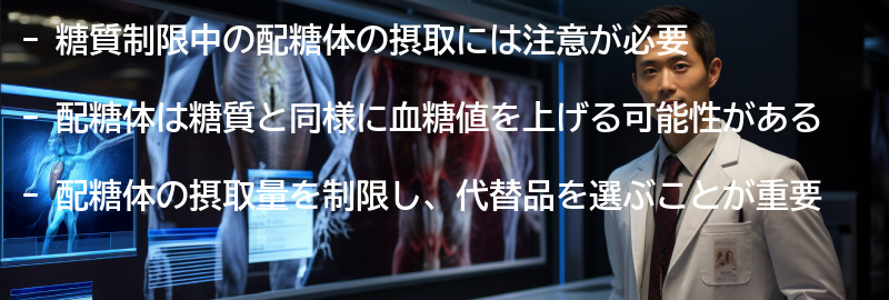 糖質制限中の配糖体の摂取についての注意点の要点まとめ