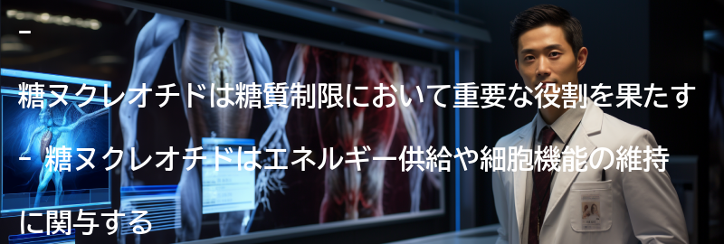 糖ヌクレオチドの役割の要点まとめ