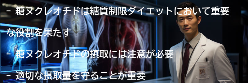 糖ヌクレオチドの注意点の要点まとめ