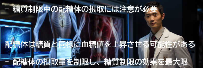 糖質制限中の配糖体の摂取についての注意点の要点まとめ