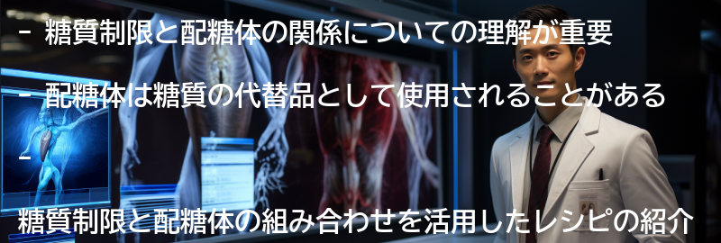 糖質制限と配糖体の組み合わせを活用したレシピの紹介の要点まとめ