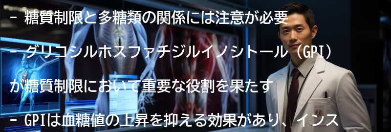 糖質制限と多糖類の関係についての注意点の要点まとめ