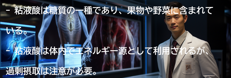 粘液酸とはの要点まとめ