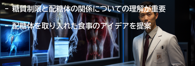 糖質制限と配糖体を取り入れた食事のアイデアの要点まとめ