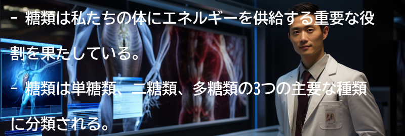 糖類の役割と種類の要点まとめ