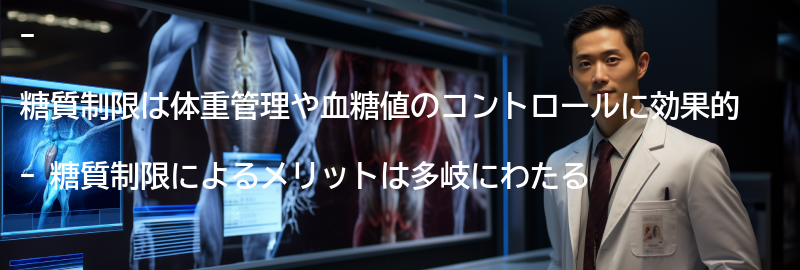 糖質制限の効果とメリットの要点まとめ