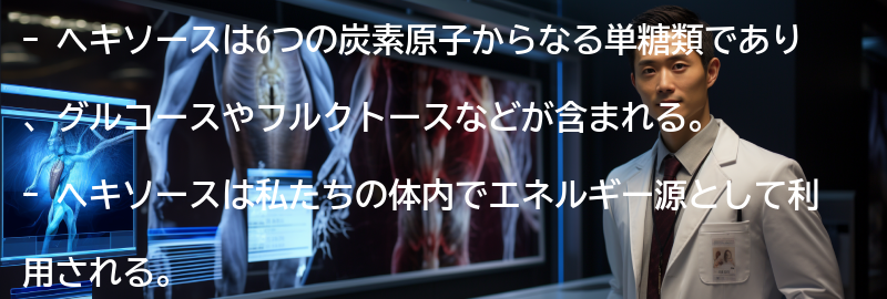 ヘキソースの特徴と役割の要点まとめ