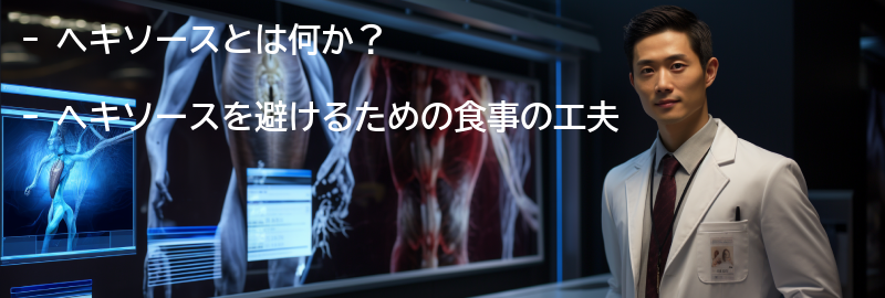 ヘキソースを避けるための食事の工夫の要点まとめ