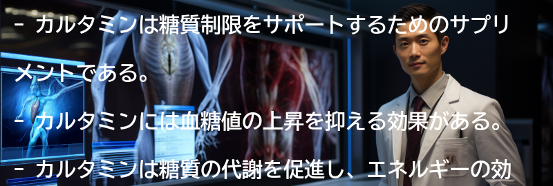 カルタミンの効果と利点の要点まとめ