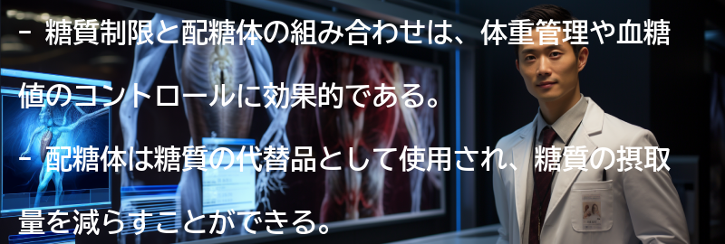 糖質制限と配糖体の組み合わせの効果の要点まとめ