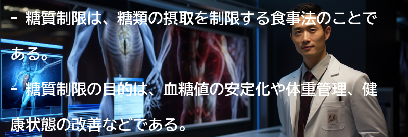 糖質制限とは何か?の要点まとめ