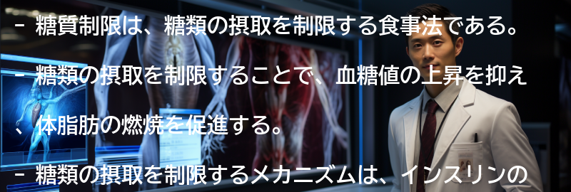 糖類の摂取を制限するメカニズムとは?の要点まとめ