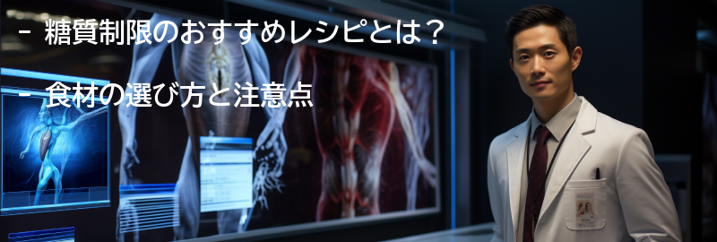 糖質制限のおすすめレシピと食材の選び方の要点まとめ