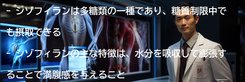 シゾフィランを摂取する際の注意点の要点まとめ