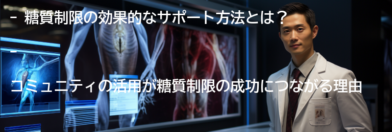 糖質制限の効果的なサポート方法とコミュニティの活用の要点まとめ