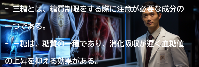 三糖を使った糖質制限レシピの紹介の要点まとめ