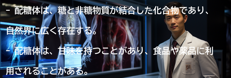 配糖体とは何かの要点まとめ