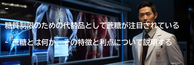 糖質制限のための代替品としての蔗糖の要点まとめ