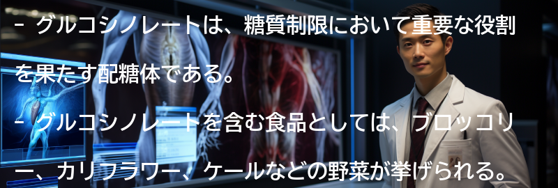 グルコシノレートを含む食品とサプリメントの要点まとめ